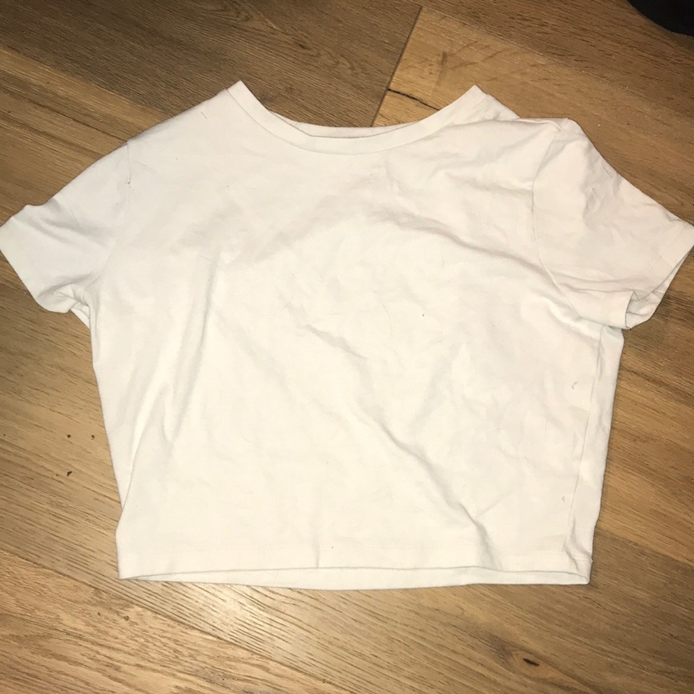 Wild fable Size L white crop top